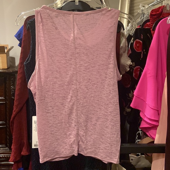NWT Lululemon Breeze Through Twist Tank size 8 Rose Blush - Picture 5 of 9